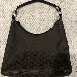 Gucci Black Monogram Bag